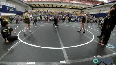 119 lbs Consi Of 4 - Ayden Dyer, Midwest City Bombers Youth Wrestling Club vs Landon Boles, Standfast