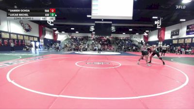 165 lbs Cons. Round 5 - Damien Ochoa, Trabuco Hills vs Lucas Michel, Aliso Niguel