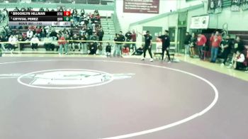 110 lbs 3rd Place Match - Brooklyn Hillman, Othello (Girls) vs Crystal Perez, Quincy (Girls)