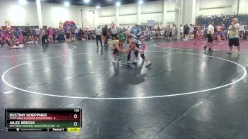 135 lbs Round 5 (8 Team) - Destiny Hoeppner, Team Iowa Sunshine Smackdown vs Ailee Briggs, RPA/Head Hunters Wrestling Club