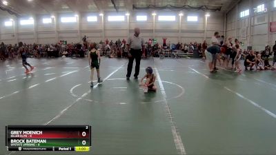 48 lbs Finals (2 Team) - Grey Moenich, Killer Elite vs Brock Bateman, Upstate Uprising