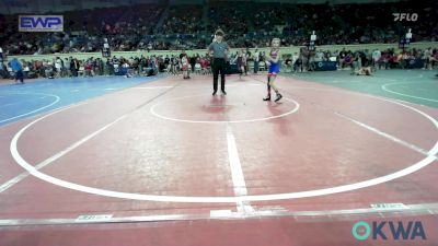 54 lbs Round Of 16 - Kate Cheatham, R.a.w. vs Paisley Topping, Smith Wrestling Academy