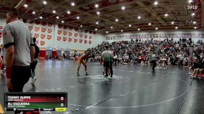 150 lbs Champ. Round 1 - Tommy Ruppe, Saint Ignatius vs Eli Esguerra, Dublin Coffman