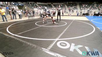 43 lbs 2nd Place - Stetson Seeley, Cushing Tigers vs Cutter Carson, Salina Wrestling Club