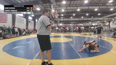 129 lbs Round 4 (12 Team) - Gabe Dickun, Steller Trained Thorn vs Tommy Oswald, Steller Trained Fox