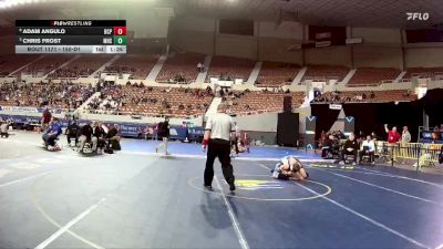 150-D1 Quarterfinal - Chris Frost, Marana High School vs Adam Angulo, Brophy College Preparatory