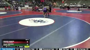 6 lbs Cons. Round 3 - Xavier Parker, Little Rock Central vs Isaac Holman, Catholic High