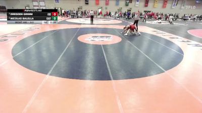 141 lbs Cons. Round 4 - Nicolas Balella, Castleton vs Dresden Grimm, Coe