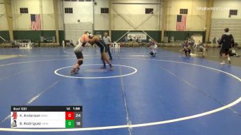 220 lbs Prelims - Keifer Anderson, Broken Bow High School vs Brayan Rodriguez, York High School