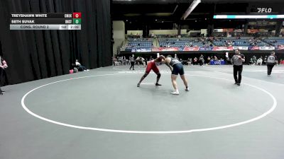 285 lbs Cons. Round 2 - Seth Suvak, Dickinson State vs Treyshawn White, Cumberlands