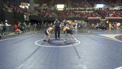 127 lbs Quarterfinal - Tristan Cox, Pioneer Wrestling Club vs Aiden Apodaca, Duchesne Jr High