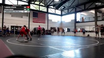 161-164 lbs Cons. Round 2 - Joshua Stockl, Yorkville (H.S.) vs Logan Stave, North Shore Edge