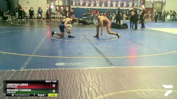189 lbs Cons. Round 2 - Joesyah Lopez, Rio Grande vs Richard Cannon, Carlsbad
