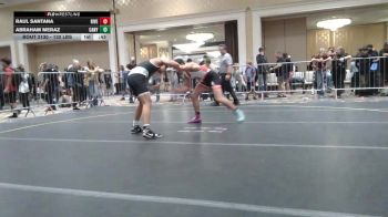 132 lbs Consi Of 32 #1 - Raul Santana, Riverside Rascal vs Abraham Meraz, Canyon View