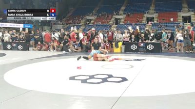 130 lbs Cons. Rd Of 64 - Emma Glendy, Nebraska vs Tania Ayala Rosas, New Jersey
