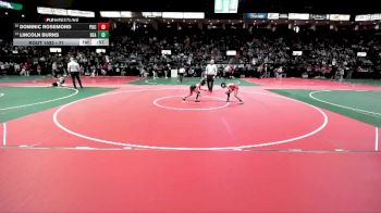 71 lbs Cons. Round 5 - Lincoln Burns, BEASTA vs Dominic Rosemond, POC3