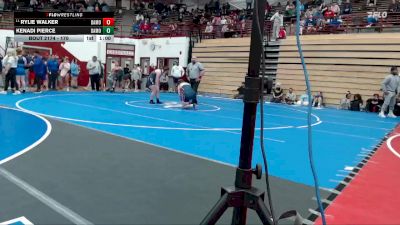 170 lbs Cons. Round 2 - Rylie Walker, Terre Haute North vs Kenadi Pierce, Wawasee