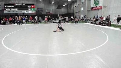 165 lbs Cons. Rd Of 32 - Ari Hasani, Birmingham Community Charter High School Wrestling vs Alex Crawley, Utah
