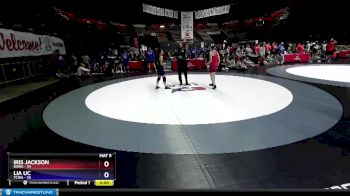 117 lbs Placement (12 Team) - Iris Jackson, BAWA vs Lia Uc, TCWA