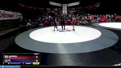 117 lbs Placement (12 Team) - Iris Jackson, BAWA vs Lia Uc, TCWA