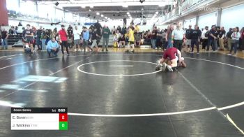 160 lbs Consolation - Easton Boren, Icon vs Jayden Watkins, Storm Wrestling Center