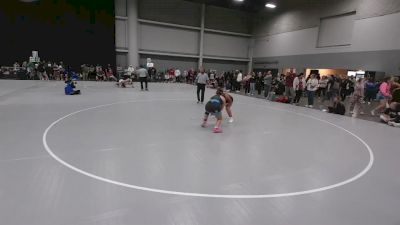 140 lbs Cons. Sub-rd Of 16 - Meredith Kaump, DC Elite Wrestling vs Isabella De La Vega, Illinois