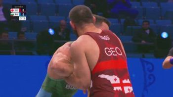 87 kg 1/4 Final - Lasha Gobadze, Georgia vs Semen Sergeevich Novikov, Bulgaria