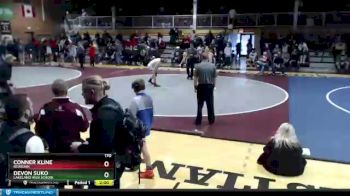 170 lbs Cons. Round 5 - Devon Suko, Lakeland High School vs Conner Kline, Reardan