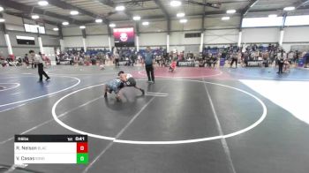 116 lbs Consi Of 8 #2 - Ryder Nelson, BlackCat WC vs Vallen Casas, Sonora HS