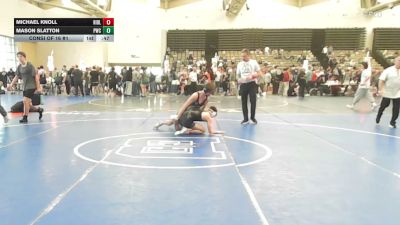 134-H lbs Consi Of 16 #1 - Michael Knoll, Ridley vs Mason Slatton, Prime Wrestling Club