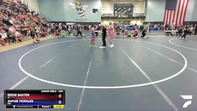235 lbs Round 3 - Reese Baxter, IA vs Sophie Morales, MN