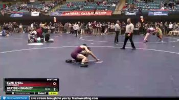 125 lbs Cons. Round 2 - Evan Shell, Morningside vs Brayden Bradley, Missouri Valley