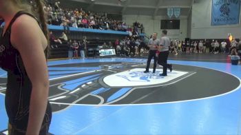 110 lbs Cons. Round 2 - Callie Nosbisch, Vinton-Shellsburg vs Natalie Ibeling, AGWSR