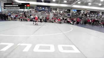 115 lbs 5th Place Match - Kallie Schumacher, Mountain Crest vs Maddison Martin, Mountain Ridge