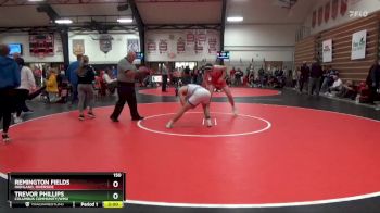 150 lbs 13th Place Match - Remington Fields, Highland, Riverside vs Trevor Phillips, Columbus Community/WMU