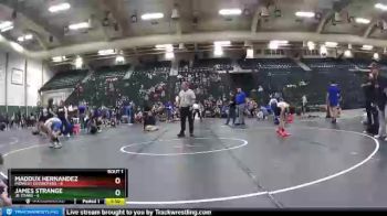 90 lbs Finals (2 Team) - Maddux Hernandez, Midwest Destroyers vs James Strange, Jr Titans