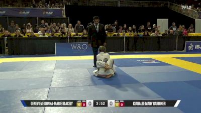 Kiaralee Mary Gardiner vs Genevieve Donna-Marie Blakely 2026 Pan Kids Jiu-Jitsu IBJJF Championship