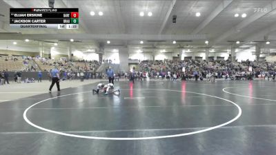 80 lbs Quarterfinal - Elijah Erskine, Grindhouse vs Jackson Carter, Williamson Co Wrestling Club