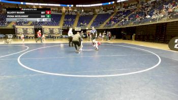 45 lbs Consy 4 - Elliott Rager, Mifflin County vs Fiona McElhinny, Sharpsville