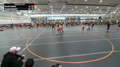 165 lbs Champ. Round 1 - Julian Sierra, Gladiator Wrestling vs Blaise Bennett, Unattached