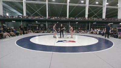 130 lbs Layla Namerow, Pennsylvania Blue vs Sydney Tarlow, California Gold