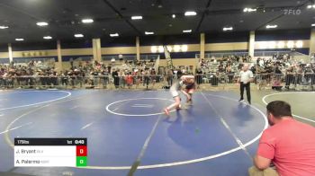 175 lbs Consi Of 64 #2 - Javon Bryant, Silverback WC vs Anthony Palermo, North Valley RTC