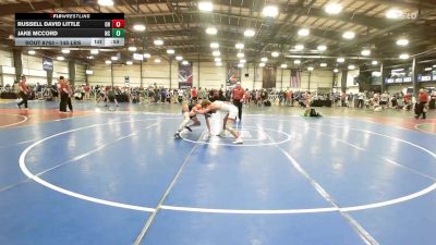 145 lbs Consi Of 32 #2 - Russell David Little, OH vs Jake McCord, NC