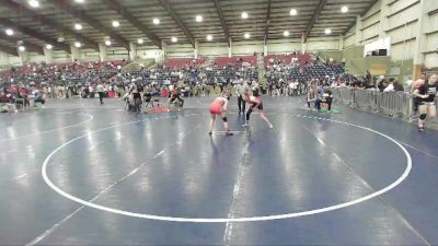 126 lbs Cons. Round 1 - Rylee Yeates, Bear River Junior High Wrestling Club vs Emiwynne Stokes, Hammers Academy