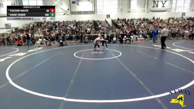 94 lbs Cons. Round 5 - Kade Taber, Gowanda Wrestling Club vs Colton Waite, Xtreme Wrestling