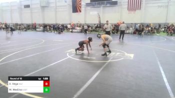 109 lbs Round Of 16 - Xavier Vega, NAZ Grapplers vs Matthew Medina, Eastvale Elite WC