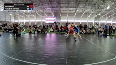 157 lbs Champ. Round 3 - Kody Goss, Nevada vs Vaughn Strobel, Arizona