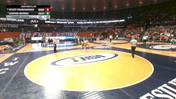 1A 132 lbs Champ. Round 1 - Cooper Morris, Coal City vs Wyatt Franckowiak, Richmond (R.-Burton)