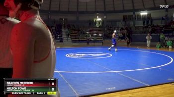 165 lbs Finals (2 Team) - Melton Powe, Pratt Community College vs Brayden Meredith, Cowley College