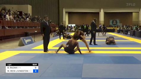 BEHNAM RAZAKI vs MAX REIN LIVINGSTON 2024 Pan IBJJF Jiu-Jitsu No-Gi Championship
